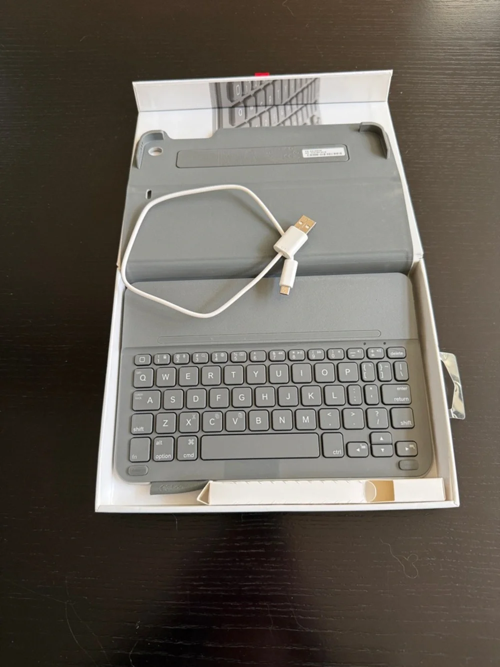 Logitech Ultrathin Keyboard Folio for iPad mini - Gray